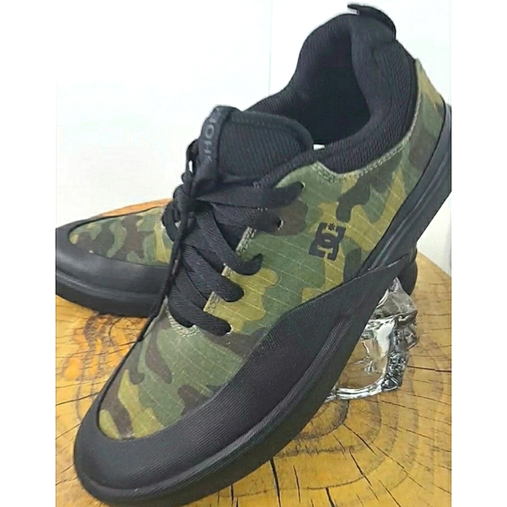 🔖DC Skate Trainer Sneaker👟Infinite TX SE Camo Style
